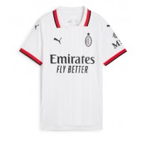 Camiseta AC Milan Alvaro Morata #7 Visitante Equipación para mujer 2024-25 manga corta